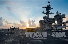 Tàu sân bay USS Carl Vinson tham gia tập trận ngay khi tới Biển Nhật Bản